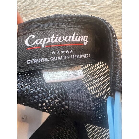 NWOT Capitvating Headgear NC Tar Heels North Carolina Cap UNC Mesh snapback Hat - Picture 3 of 6